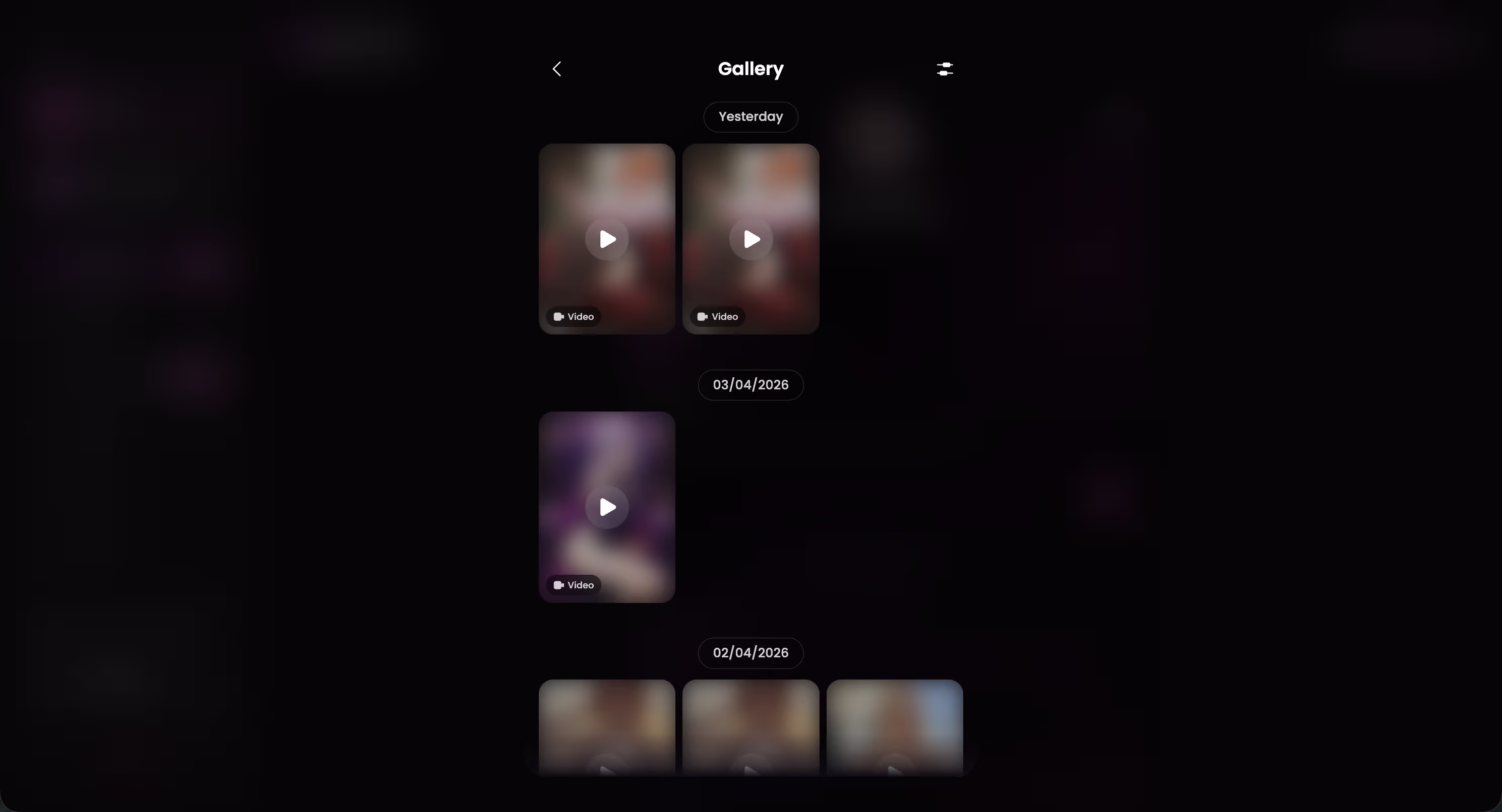 photo turned into video
